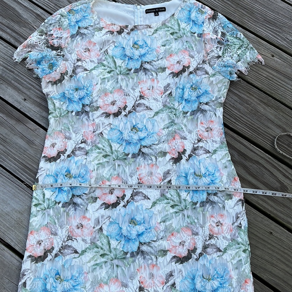Preston & York lovely pastel sheath dress 18 - Picture 9 of 12
